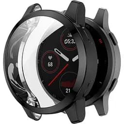 Чохол-накладка DK Silicone Face Case для Garmin Vivoactive 4 (016335) (black)