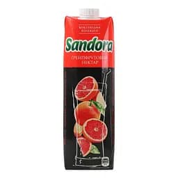 Нектар Sandora Коктейльна колекція грейпфрутовий неосвітлений пастеризований 950 мл - мініатюра 4
