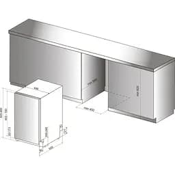 Посудомийна машина Hotpoint-Ariston HSIC 3T127 C - мініатюра 3