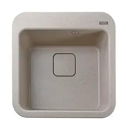 Гранітна мийка Globus Lux Barbora піщаний 510x510 мм А0004, Sand