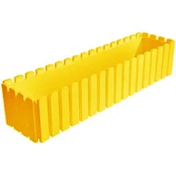 Кашпо Plastkon Fency 75 см жовте (34055)