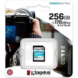 Карта пам'яті Kingston SDXC Canvas Go! Plus 256GB Class 10 UHS-I U3 V30 [SDG3/256GB] [100868] - мініатюра 5
