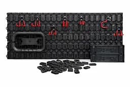 Навісна стінка для інструментів Qbrick System Custom Pegboard Starter Set (5901238262213)