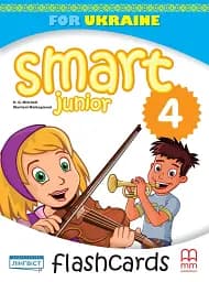 Smart Junior 4. Flash Cards (for Ukraine, НУШ)