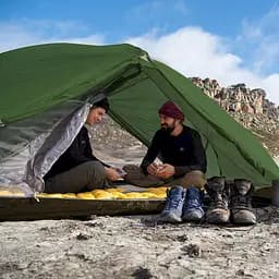Намет двомісний Naturehike Mongar (NH17T007-M) темно-зелений - мініатюра 3