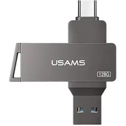 Флешка USAMS Type-C OTG USB3.0 Rotatable High Speed ​​Flash Drive 128GB US-ZB201