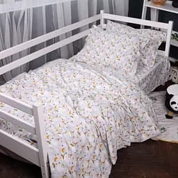 Наволочка MirSon Фланель 018 Unicorn серая 50х50 см (2200009656125)