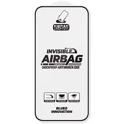 Захисне 3D скло Blueo Invisible Airbag Anti-broken для Apple iPhone 17 Air (6.5) Чорний - мініатюра 2