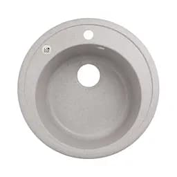 Кухонна мийка Lidz D510/200 GRA-09 (LIDZGRA09D510200), Сірий