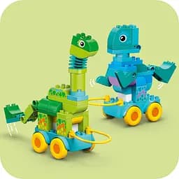 Конструктор LEGO DUPLO Town Динозаври на колесах 3в1 108 деталей (10451) - мініатюра 15