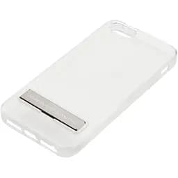 Чохол-накладка Hoco TPU cover Magnetic Shock proof bracket series iPhone 5/5s/SE Gray - мініатюра 2