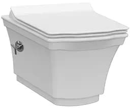 Унитаз подвесной с функцией биде Idevit Neo Classic Iderimless 3304-0617, Белый