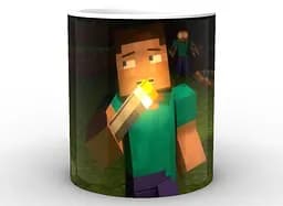 Кружка GeekLand Minecraft Майнкрафт ліхтарик МС.02.038 - мініатюра 2