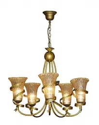 Люстра подвесная Brille кантри E27 60W G (BR-904S/5)