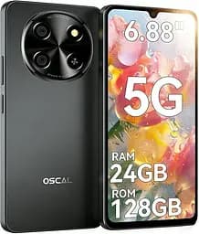 Смартфон Blackview Oscal Tiger 8 5G 4/128GB Platinum Black - мініатюра 9
