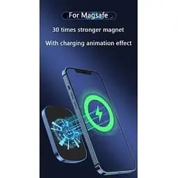 Зовнішній акумулятор JD MagSafe wireless JYD-PB10 10000mAh бездротовий магнітний 15/20W блакитний - мініатюра 6