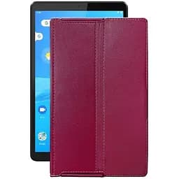 Чехол StatusCASE из экокожи для планшета Lenovo M8 TB-8705f Бордовый