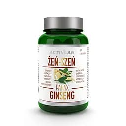 Натуральна добавка ActivLab Panax Ginseng, 60 капсул
