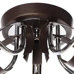 Люстра стельова Brille класична E14 40W CH (LK-275C/5) - мініатюра 4