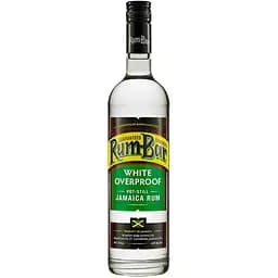 Ром Rum-Bar White Overproof Pot-Still Jamaica Rum 63% 0.7 л