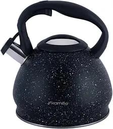 Чайник Whistling Kettle Marble 2.7л зі свистком Kamille Ø19.5х24 см kuh0011107