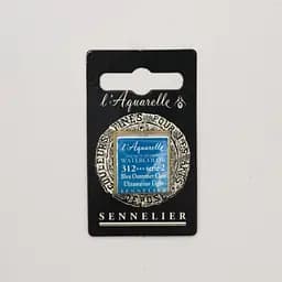 Акварельна фарба Sennelier, полукювета, S2, Ультрамарин світлий (Ultramarine Light)