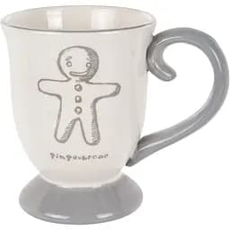 Кружка Lefard 858-0036 Новогодняя керамическая 600 мл Белая