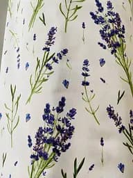 Тканина з тефлоновим просоченням з 3D принтом Лаванда (від 1 м)