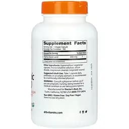 Альфа-ліпоєва кислота Doctor's Best Alpha-Lipoic Acid 600 мг 180 вегетаріанських капсул - мініатюра 2