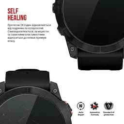 Гідрогелева плівка на годинники Garmin Fenix 7X Solar ArmorStandart захисна плівка для смарт годинників прозора (ARM85996) - мініатюра 3