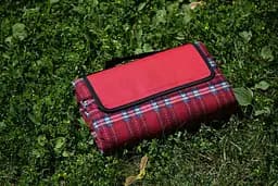 Плед Ardesto Picnic 130х170 см 100% поліестер клітинка червоний (ART0916RC) - мініатюра 10