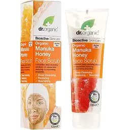 Скраб для обличчя Манука Мед Dr. Organic Manuka Honey Face Scrub 125 мл