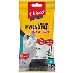 Рукавички вінілові Chisto, S