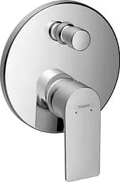 Змішувач Hansgrohe Rebris E прихованого монтажу ванна/душ верхня частина Chrome 72468000, Хром