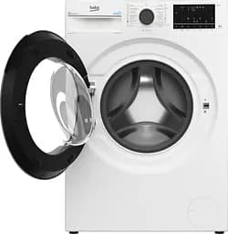 Пральна машина Beko фронтальна, 9кг, 1400, A+++, 55см, дисплей, SMART, ПАР, інвертор, білий (B3WFU5943W) - мініатюра 4