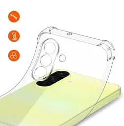 Панель BeCover Anti-Shock для Samsung Galaxy A26 SM-A266 Clear (712892) - мініатюра 3