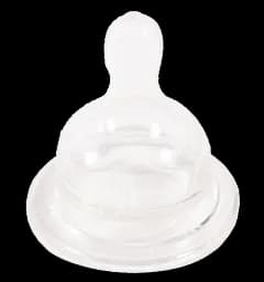 Соска силиконовая Курносики, круглая, для широкого горлышка, размер M, от 3 мес. (7033 M)