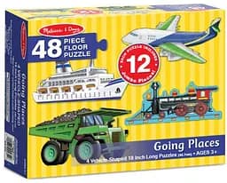 Мега-пазл Melissa&Doug Транспорт, 48 елементів (MD432) - мініатюра 3