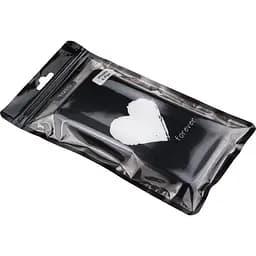 Чохол-накладка Toto Glass Fashionable Case Apple iPhone 6 Plus/6S Plus White Heart on Black - мініатюра 2
