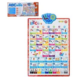 Плакат навчальний Limo Toy українською 41-60 см 7031ENG-P