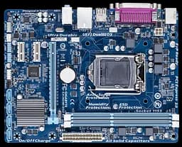 Материнська плата Gigabyte GA-H61M-DS2 LGA 1155 (GA-H61M-DS2) Б/В