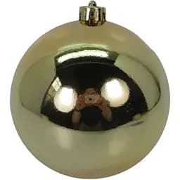 Новорічна куля Yes! Fun 20 cм золото глянець