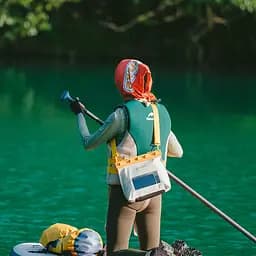 Рушник швидковисихаючий Naturehike CNK2300SS011 100х30 см помаранчевий - мініатюра 2