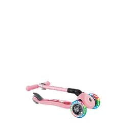Самокат Globber Junior Foldable Lights пастельно-рожевий з квітами, до 50 кг, 2+ - мініатюра 12