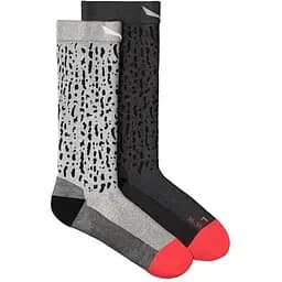 Носки Salewa Mountain Trainer SAL AM W Crew Sock 36-38 Grey/Black (1054-013.002.9684)