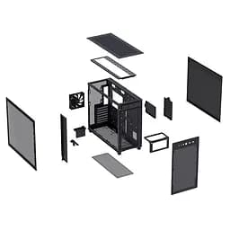 Корпус Asus Prime AP303 TG Black (90DC00V0-B39010) - мініатюра 9