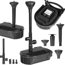 Фонтан-фільтр для ставка Kruger Meier FountainPure 2000 3 в 1: насос, фільтр, фонтан (1500 л/год) - мініатюра 13
