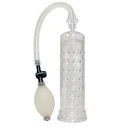 Помпа для пеніса Horny Dots Penispump 19.5 см прозорий