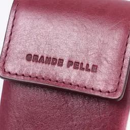 Ключниця для жінок у вигляді футляра з натуральної шкіри GRANDE PELLE 6.5х13х1 см acs0032263 - мініатюра 6