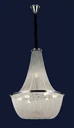 Люстра стельова LED Levistella 908D0029-8 Silver, 8 ламп, E14, срібний метал, неокласичний стиль - мініатюра 2
